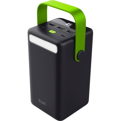 Акумулятор портативний літій-іонний power bank Trust Redoh XXL, 50000мА·год, 3хUSB-A/USB-C, 20W, чорний Акумулятор портативний літій-іонний power bank Trust Redoh XXL, 50000мА·год, 3хUSB-A/USB-C, 20W, чорний