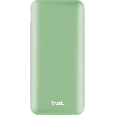 Акумулятор портативний літій-іонний power bank Trust Redoh, 20000мА·год, USB-A/2хUSB-C, 18W, QC 3.0, PD, зелений