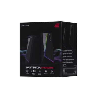 Акустична система 2E PCS233 RGB, 2.0, USB, Black (2E-PCS233BK) Акустична система 2E PCS233 RGB, 2.0, USB, Black (2E-PCS233BK)