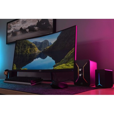 Акустична система 2E PCS301 RGB, 2.1, USB, Black (2E-PCS301BK) Акустична система 2E PCS301 RGB, 2.1, USB, Black (2E-PCS301BK)