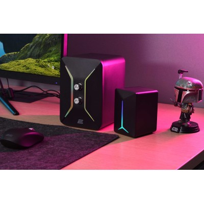 Акустична система 2E PCS301 RGB, 2.1, USB, Black (2E-PCS301BK) Акустична система 2E PCS301 RGB, 2.1, USB, Black (2E-PCS301BK)
