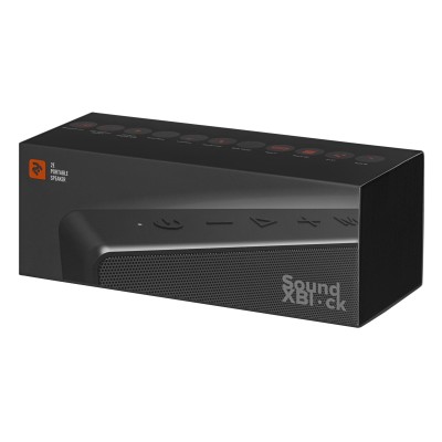 Акустична система 2E SoundXBlock TWS, MP3, Wireless, Waterproof Black (2E-BSSXBWBK)