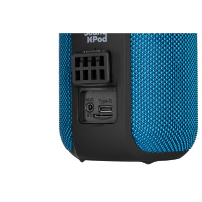 Акустична система 2E SoundXPod TWS, MP3, Wireless, Waterproof Blue (2E-BSSXPWBL)