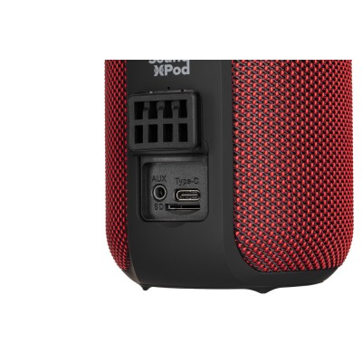 Акустична система 2E SoundXPod TWS, MP3, Wireless, Waterproof Red (2E-BSSXPWRD)
