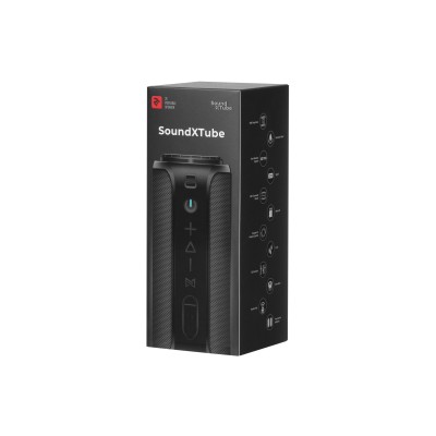 Акустична система 2E SoundXTube TWS, MP3, Wireless, Waterproof Black (2E-BSSXTWBK)