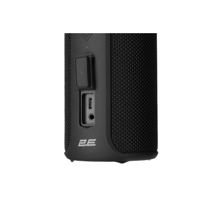 Акустична система 2E SoundXTube2 TWS, MP3, Wireless, Waterproof Black (2E-BSSXT2WBK)