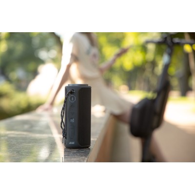 Акустична система 2E SoundXTube2 TWS, MP3, Wireless, Waterproof Black (2E-BSSXT2WBK)