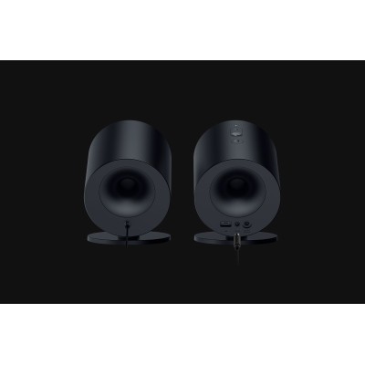 Акустична система Razer Nommo V2 X 2.0, USB, BT, чорний (RZ05-04760100-R3G1) Акустична система Razer Nommo V2 X 2.0, USB, BT, чорний (RZ05-04760100-R3G1)