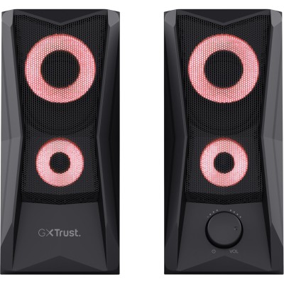 Акустична система Trust GXT 606 Javv 2.0, USB/AUX, RGB, чорний
