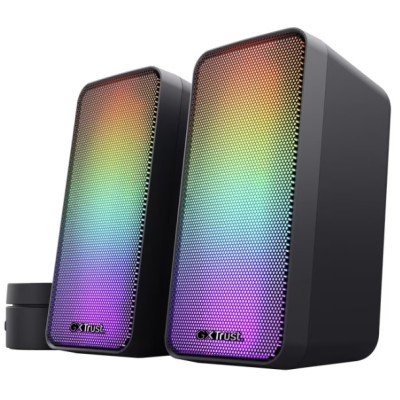 Акустична система Trust GXT 611 Wezz, USB/AUX, RGB/Knob, чорний