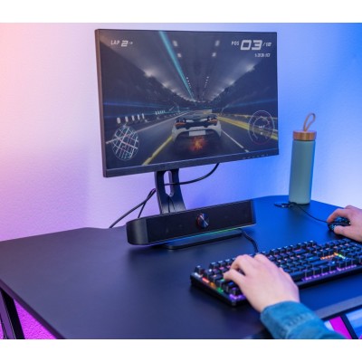 Акустична система Trust GXT 619 Thorne Саундбар, USB/AUX, RGB, чорний