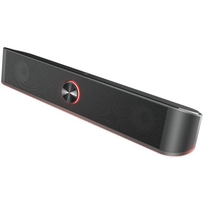 Акустична система Trust GXT 619 Thorne Саундбар, USB/AUX, RGB, чорний