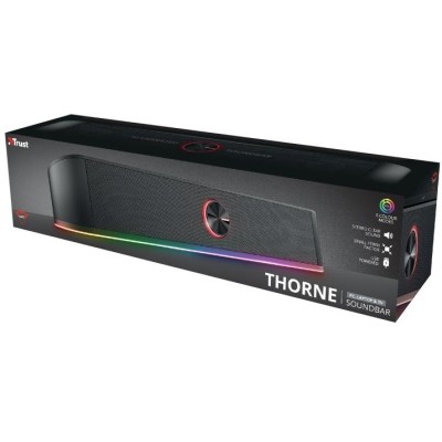 Акустична система Trust GXT 619 Thorne Саундбар, USB/AUX, RGB, чорний