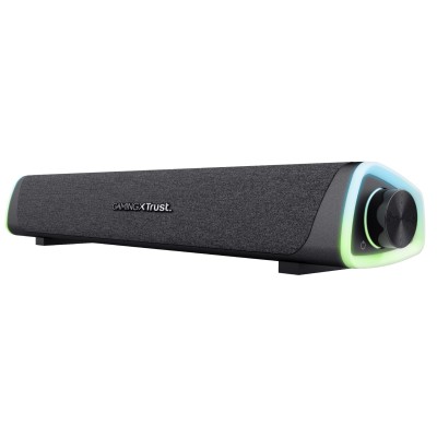 Акустична система Trust GXT 620 Axon Саундбар, USB/AUX, RGB, чорний Акустична система Trust GXT 620 Axon Саундбар, USB/AUX, RGB, чорний