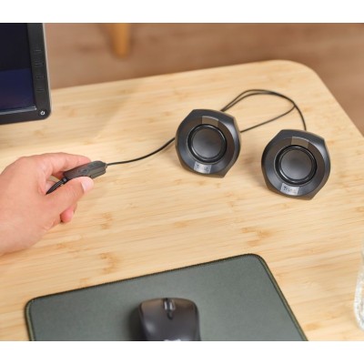 Акустична система Trust Polo Compact 2.0, USB/AUX, чорний Акустична система Trust Polo Compact 2.0, USB/AUX, чорний