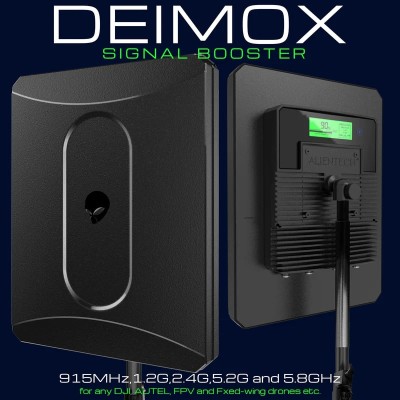 Антена підсилювач сигналу Alientech Deimox 915M/1.2G/2.4G/5.2G/5.8G для БПЛА (DJI, Autel, FPV), без кабелів (DMX-09122450DSB/EU) Антена підсилювач сигналу Alientech Deimox 915M/1.2G/2.4G/5.2G/5.8G для БПЛА (DJI, Autel, FPV), без кабелів (DMX-09122450DSB/EU)