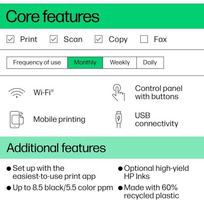 Багатофункціональний пристрій A4 HP DeskJet Ink Advantage 4276 з Wi-Fi (60K49C) Багатофункціональний пристрій A4 HP DeskJet Ink Advantage 4276 з Wi-Fi (60K49C)
