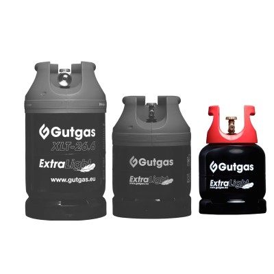 Балон газовий сталевий Gutgas Ragasco ExtraLight XLT-9.6, 9.6л, 30бар, вентиль KLF, 3.7кг Балон газовий сталевий Gutgas Ragasco ExtraLight XLT-9.6, 9.6л, 30бар, вентиль KLF, 3.7кг