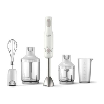Блендер Philips заглибний Daily Collection 650Вт, 4в1, білий (HR2537/00) Блендер Philips заглибний Daily Collection 650Вт, 4в1, білий (HR2537/00)