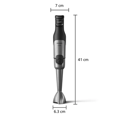 Блендер Philips заглибний Series 5000, 1200Вт, 3в1, чорний (HR2683/00) Блендер Philips заглибний Series 5000, 1200Вт, 3в1, чорний (HR2683/00)