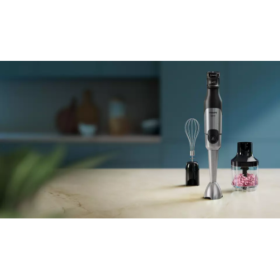Блендер Philips заглибний Series 5000, 1200Вт, 3в1, чорний (HR2683/00) Блендер Philips заглибний Series 5000, 1200Вт, 3в1, чорний (HR2683/00)