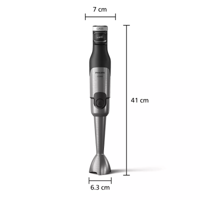 Блендер Philips заглибний Series 5000, 1200Вт, 5в1, чопер, терки, чорний (HR2685/00) Блендер Philips заглибний Series 5000, 1200Вт, 5в1, чопер, терки, чорний (HR2685/00)
