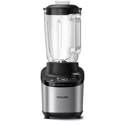 Блендер PHILIPS стаціонарний 1500Вт, чаша-2000мл, скло, чорний (HR3760/00) Блендер PHILIPS стаціонарний 1500Вт, чаша-2000мл, скло, чорний (HR3760/00)