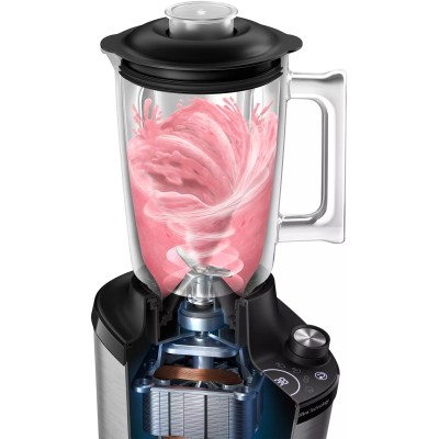Блендер PHILIPS стаціонарний 1500Вт, чаша-2000мл, скло, чорний (HR3760/00) Блендер PHILIPS стаціонарний 1500Вт, чаша-2000мл, скло, чорний (HR3760/00)