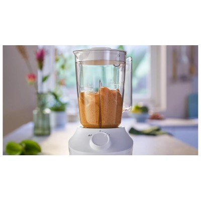 Блендер Philips стаціонарний 3000 series 450Вт, чаша-1900мл, чопер, імпульсний режим, білий (HR2041/17) Блендер Philips стаціонарний 3000 series 450Вт, чаша-1900мл, чопер, імпульсний режим, білий (HR2041/17)