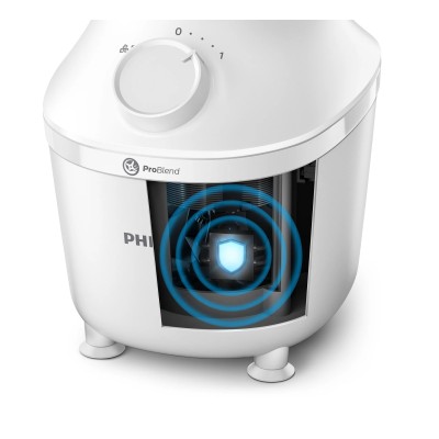 Блендер Philips стаціонарний 3000 series 450Вт, чаша-1900мл, чопер, імпульсний режим, білий (HR2041/17) Блендер Philips стаціонарний 3000 series 450Вт, чаша-1900мл, чопер, імпульсний режим, білий (HR2041/17)