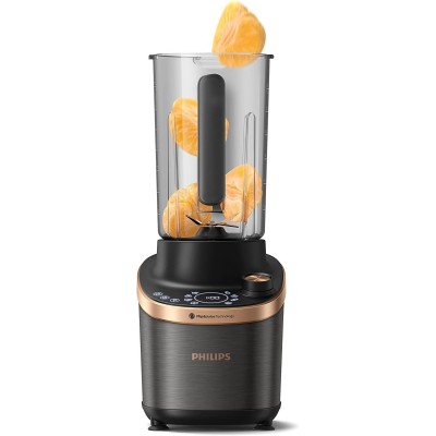 Блендер Philips стаціонарний Flip&Juice, 1500Вт, чаша-2000мл, мідно-чорний (HR3770/00) Блендер Philips стаціонарний Flip&Juice, 1500Вт, чаша-2000мл, мідно-чорний (HR3770/00)