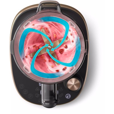 Блендер Philips стаціонарний Flip&Juice, 1500Вт, чаша-2000мл, мідно-чорний (HR3770/00) Блендер Philips стаціонарний Flip&Juice, 1500Вт, чаша-2000мл, мідно-чорний (HR3770/00)