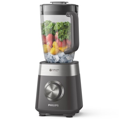 Блендер PHILIPS стаціонарний Series 5000, 1000Вт, чаша-2000мл, сірий (HR3020/20) Блендер PHILIPS стаціонарний Series 5000, 1000Вт, чаша-2000мл, сірий (HR3020/20)