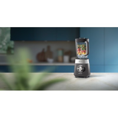 Блендер PHILIPS стаціонарний Series 5000, 1000Вт, чаша-2000мл, сірий (HR3020/20) Блендер PHILIPS стаціонарний Series 5000, 1000Вт, чаша-2000мл, сірий (HR3020/20)