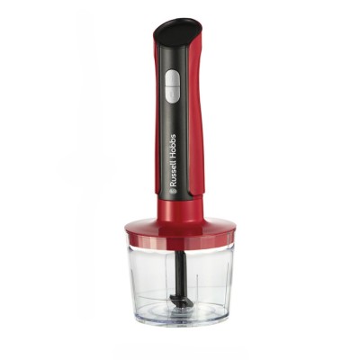 Блендер Russell Hobbs заглибний Desire Red, 500Вт, чаша-500мл, вінчик, міні-подріб., червоний (27140-56)