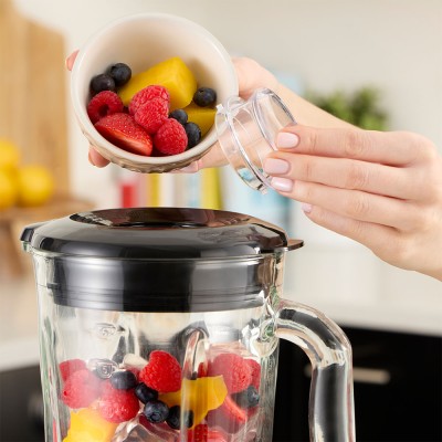 Блендер Russell Hobbs стаціонарний Desire Matte Charcoal, 650Вт, чаша-1500мл, чорний (27121-56) Блендер Russell Hobbs стаціонарний Desire Matte Charcoal, 650Вт, чаша-1500мл, чорний (27121-56)