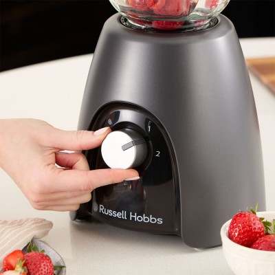 Блендер Russell Hobbs стаціонарний Desire Matte Charcoal, 650Вт, чаша-1500мл, чорний (27121-56) Блендер Russell Hobbs стаціонарний Desire Matte Charcoal, 650Вт, чаша-1500мл, чорний (27121-56)