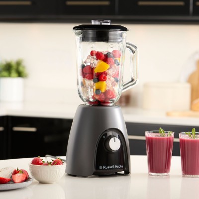 Блендер Russell Hobbs стаціонарний Desire Matte Charcoal, 650Вт, чаша-1500мл, чорний (27121-56) Блендер Russell Hobbs стаціонарний Desire Matte Charcoal, 650Вт, чаша-1500мл, чорний (27121-56)