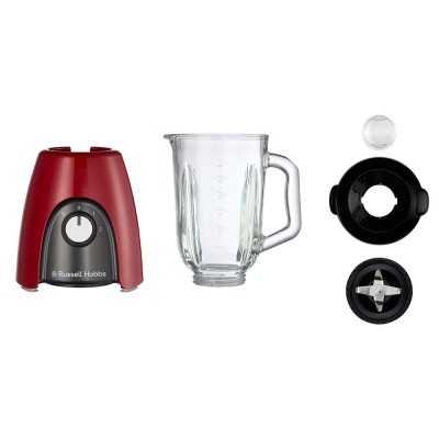Блендер Russell Hobbs стаціонарний Desire Red, 650Вт, чаша-1500мл, червоний (27120-56) Блендер Russell Hobbs стаціонарний Desire Red, 650Вт, чаша-1500мл, червоний (27120-56)