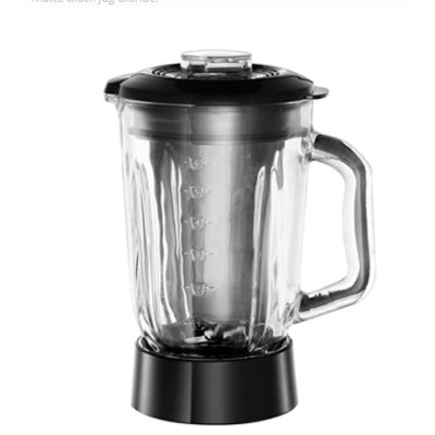 Блендер Russell Hobbs стаціонарний Matte Black 650Вт, чаша-1500мл, чорний (24722-56) Блендер Russell Hobbs стаціонарний Matte Black 650Вт, чаша-1500мл, чорний (24722-56)