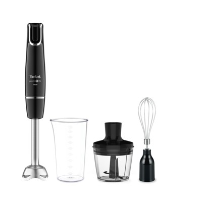 Блендер Tefal заглибний Infiny Force , 1000Вт, 3в1, чаша-800мл, чопер-500мл, турборежим, чорний (HB943838) Блендер Tefal заглибний Infiny Force , 1000Вт, 3в1, чаша-800мл, чопер-500мл, турборежим, чорний (HB943838)