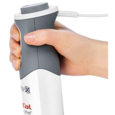 Блендер Tefal заглибний Optichef 800Вт, 3в1, чаша-800мл, чопер-500мл, турборежим, білий (HB641138) Блендер Tefal заглибний Optichef 800Вт, 3в1, чаша-800мл, чопер-500мл, турборежим, білий (HB641138)