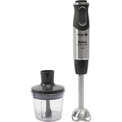 Блендер Tefal заглибний Quickchef 1000Вт, 3в1, чаша-800мл, чопер-500мл, турборежим, сріблясто-чорний (HB656838) Блендер Tefal заглибний Quickchef 1000Вт, 3в1, чаша-800мл, чопер-500мл, турборежим, сріблясто-чорний (HB656838)