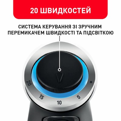 Блендер Tefal заглибний Quickchef 1000Вт, 3в1, чаша-800мл, чопер-500мл, турборежим, сріблясто-чорний (HB656838) Блендер Tefal заглибний Quickchef 1000Вт, 3в1, чаша-800мл, чопер-500мл, турборежим, сріблясто-чорний (HB656838)