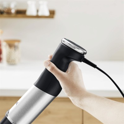 Блендер Tefal заглибний Quickchef+ 1000Вт, 2в1, чаша-800мл, чопер-500мл, турборежим, сріблясто-чорний (HB672830) Блендер Tefal заглибний Quickchef+ 1000Вт, 2в1, чаша-800мл, чопер-500мл, турборежим, сріблясто-чорний (HB672830)