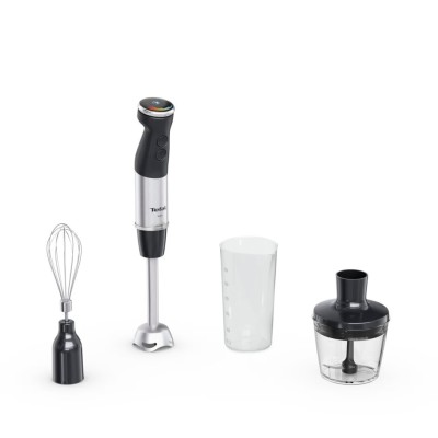 Блендер Tefal заглибний Quickchef+ 1000Вт, 3в1, чаша-800мл, чопер-500мл, турборежим, сріблясто-чорний (HB673830) Блендер Tefal заглибний Quickchef+ 1000Вт, 3в1, чаша-800мл, чопер-500мл, турборежим, сріблясто-чорний (HB673830)