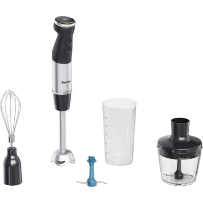 Блендер Tefal заглибний Quickchef+ 1000Вт, 3в1, чаша-800мл, чопер-500мл, турборежим, сріблясто-чорний (HB67E830) Блендер Tefal заглибний Quickchef+ 1000Вт, 3в1, чаша-800мл, чопер-500мл, турборежим, сріблясто-чорний (HB67E830)