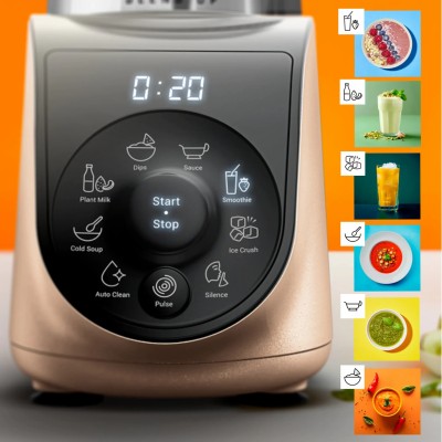 Блендер Tefal стаціонарний Blend UP, 1000Вт, чаша-700мл, тритан, чорно-золотистий (BL190AF0) Блендер Tefal стаціонарний Blend UP, 1000Вт, чаша-700мл, тритан, чорно-золотистий (BL190AF0)