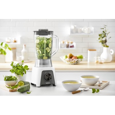 Блендер Tefal стаціонарний Blendeo Plus Mixer, 450Вт, чаша-1500мл, білий (BL2C0130) Блендер Tefal стаціонарний Blendeo Plus Mixer, 450Вт, чаша-1500мл, білий (BL2C0130)