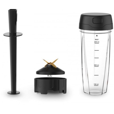 Блендер Tefal стаціонарний InfinyMix + 1600Вт, чаша-1750мл, стакан 600мл, сріблясто-чорний (BL91HD31)